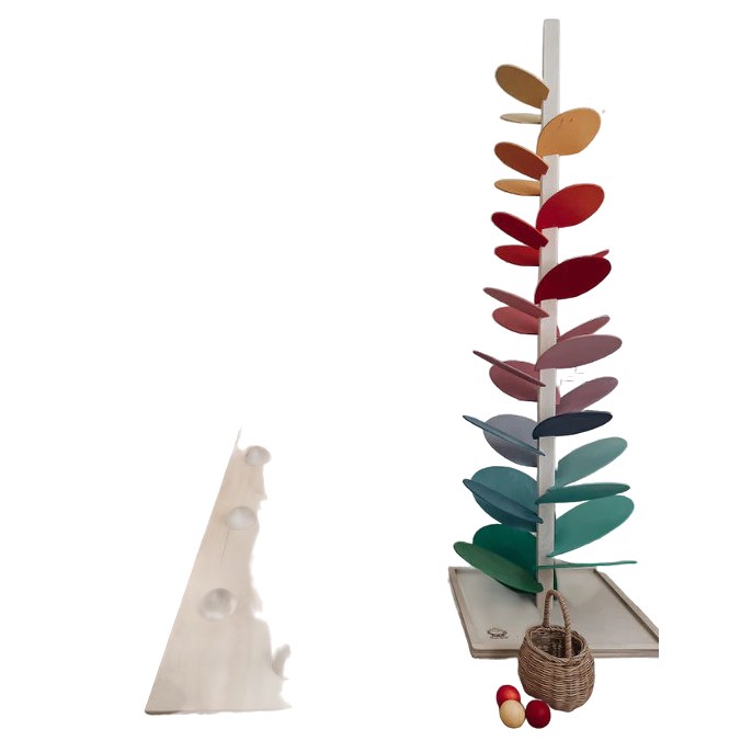 Magic Wood Marble Tree Giant 150 cm: arbre musical XXL sensorial de bales