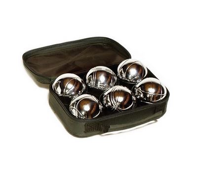 Petanca de acero Ø73 mm Amaya Sport (set 6) para juegos de precisión