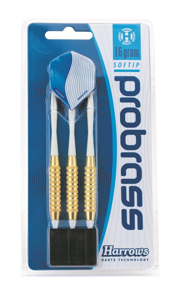Pro Brass 16Gk Softip: dardos Harrows latón 16 g