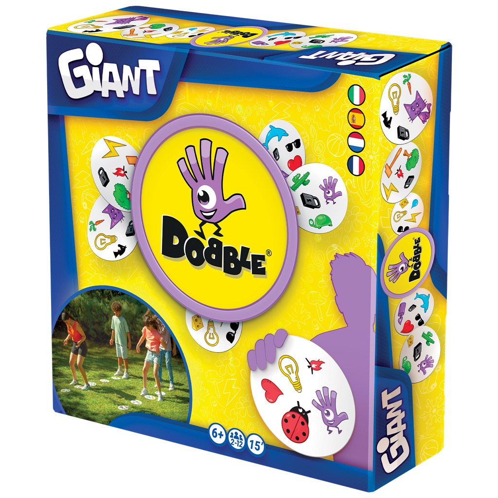 Dobble Giant: joc d'observació gegant per a dinàmiques de grup