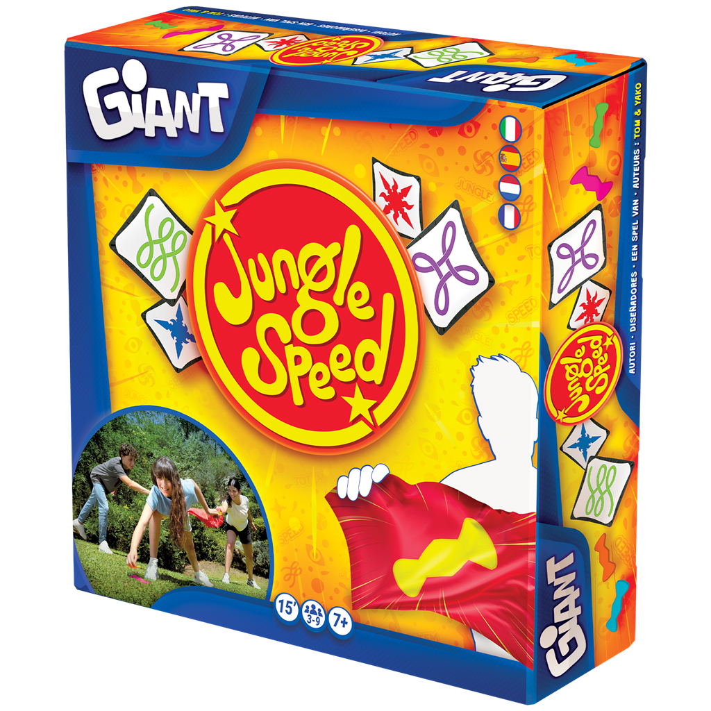 Jungle Speed Giant – Juego de Reflejos Gigante para Dinámicas de Grupo