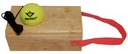 Tennistrainer Luxe Rubberhout 1,2 kg: entrenador de tenis de madera