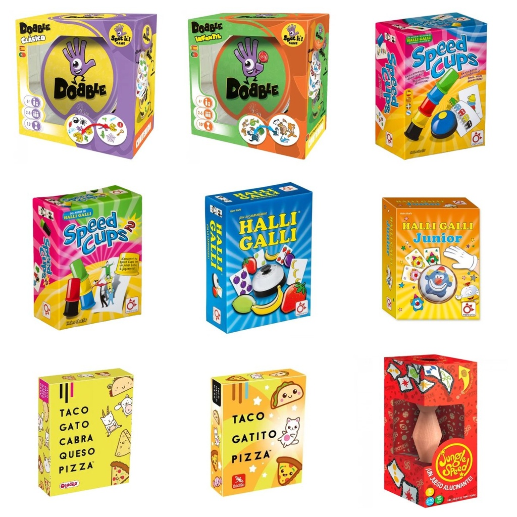 Lote Centros educativos Media hora de juego: catorce juegos rápidos en castellano y valenciano (4+)