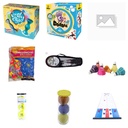 Lote Escuelas de verano Agua y exterior: juegos impermeables, bádminton, shuffleboard y mini tejo (3+)