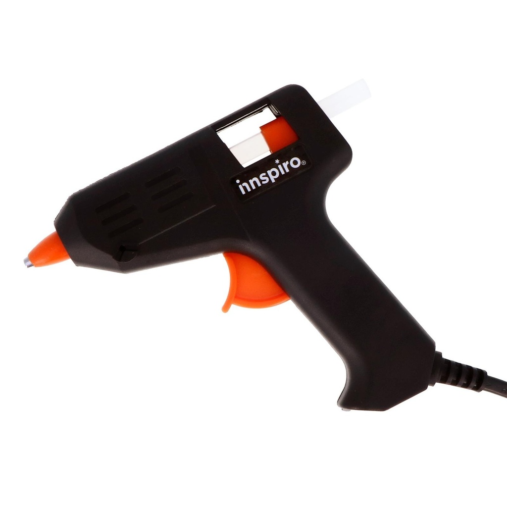 Pistola de cola calenta menuda: 10 W / 60 W amb 2 barres de silicona incloses