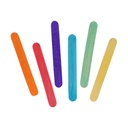 Palos de polo jumbo de colores: 80 unidades de 150 × 18 × 1,5 mm