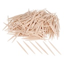 Escuradents plans de fusta natural de 65 mm: Maxi Pack de 2.500 unitats