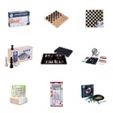 Lote Residencias Sala de juegos: clásicos de madera, bingo y casino (6+)