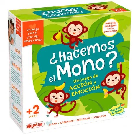 ¿Hacemos el Mono?: juego de cartas de mímica y acción en grupo (2+)