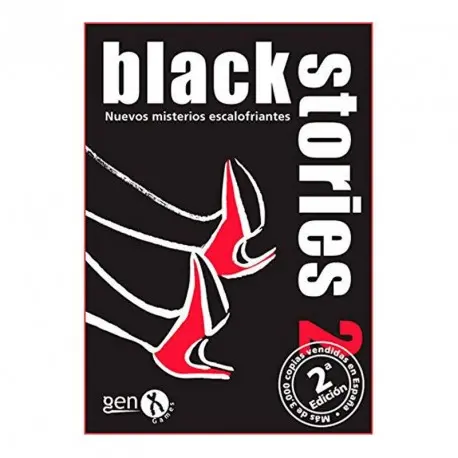 Blackstories – Juego de Cartas de Misterios Macabros para Pensamiento Lateral | Para 2 o Más Jugadores, +12 Años | Perfecto para Talleres de Narrativa, Escape Rooms Educativos y Dinámicas de Rol