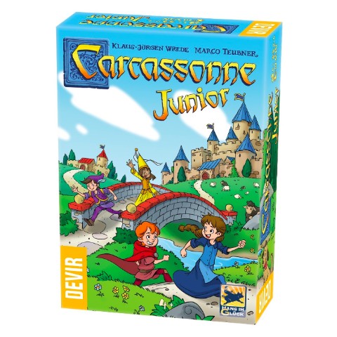 Carcassonne Junior: juego infantil de estrategia y construcción (4+)