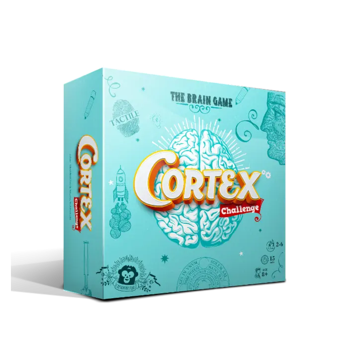 Cortex Challenge – Juego de Desafíos Cognitivos con Texturas y Agilidad Mental | Desde 8 Años, 2–6 Jugadores | Fomenta la Estimulación Multisensorial y la Rápida Toma de Decisiones en Talleres Cognitivos