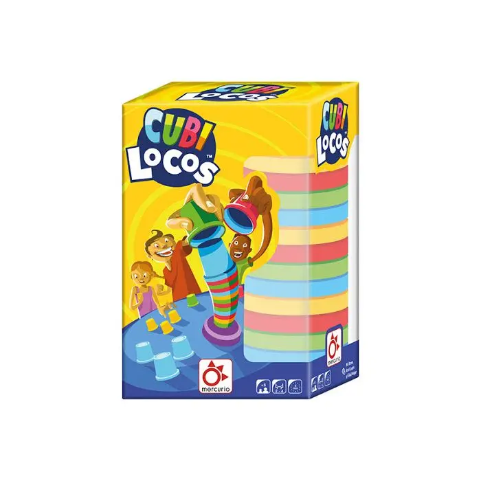 Cubilocos – Juego de Asociación Lógica y Percepción Visual para Grupos Infantiles | Desde 4 Años, Piezas de Colores | Estimula la Coordinación y la Observación en Actividades de Motricidad Fina