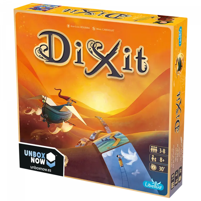 Dixit Joc d'Imaginació i Comunicació Visual amb Cartes Il·lustrades | Des de 8 Anys, 3–6 Jugadors | Ideal per a Tallers Creatius, Espais de Narrativa i Activitats d'Interpretació