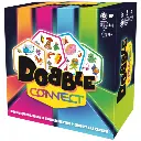 Dobble connect – Juego de Asociación por Equipos con Conexiones de Color | Desde 8 Años, 2 o Más Jugadores | Perfecto para Retos Grupales y Actividades Cooperativas Rápidas