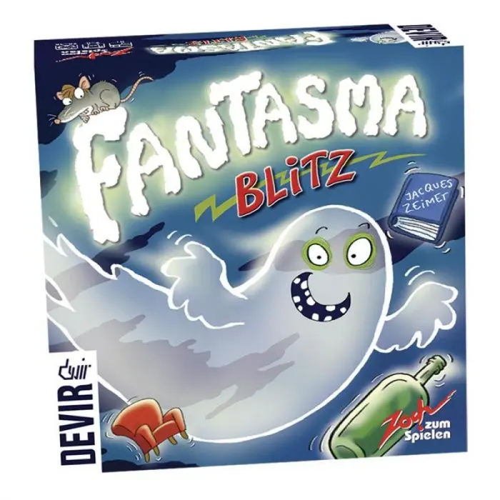 Fantasma Blitz – Joc de Reflexos i Observació Visual amb Objectes de Fusta | Des de 6 Anys, 2–8 Jugadors | Ideal per a Activitats d'Agudesa Visual i Resposta Ràpida en Grup