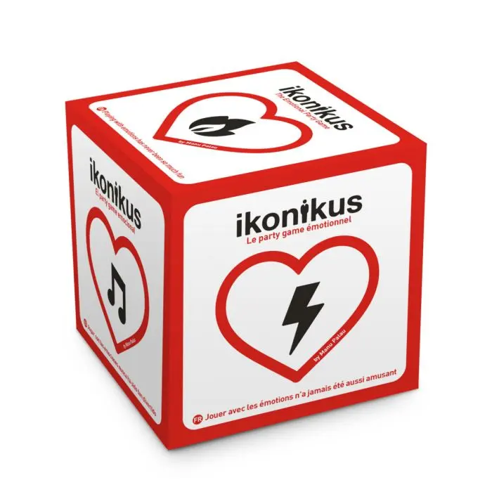 Ikonikus – Juego de Cartas sobre Emociones y Reacciones Personales | Desde 7 Años, 3–10 Jugadores | Fomenta la Expresión Emocional, la Escucha Activa y el Debate en Talleres de Convivencia
