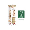 Block & Block, el Jenga de Cayro: torre de madera de habilidad y precisión (8+)