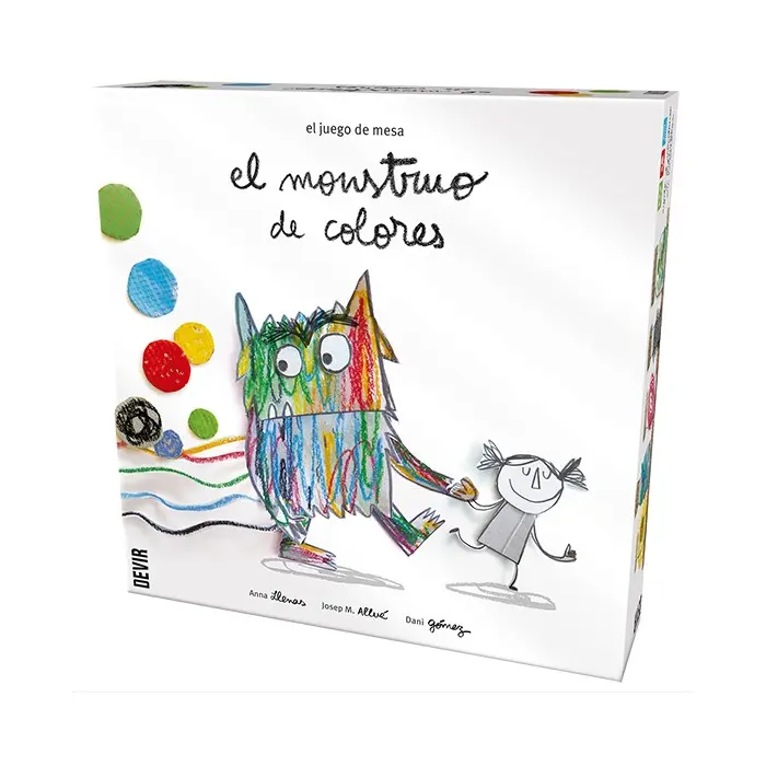 El Monstruo de Colores – Juego de Gestión Emocional Basado en el Libro de Anna Llenas | Desde 4 Años, 2–5 Jugadores | Ideal para Talleres de Educación Emocional y Desarrollo Personal Infantil