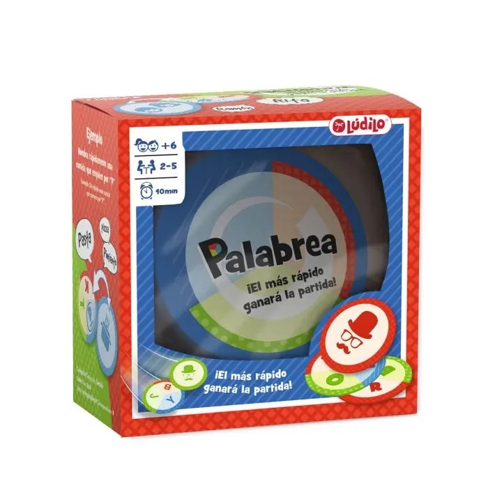 Palabrea: juego rápido de agilidad verbal y vocabulario