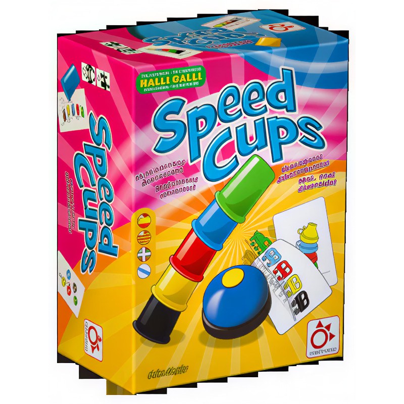 Speed Cups: joc de rapidesa visual i coordinació amb gots (6+)