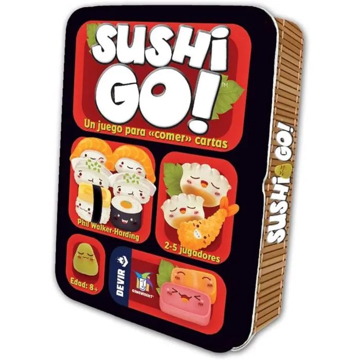 Sushi Go!: juego de cartas rápido de draft y sets (8+)