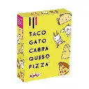 Taco, Gato, Cabra, Queso, Pizza – Joc de Cartes Familiar Eixelebrat | Diversió Expressa amb Crits, Regles Boges i Riures Sense Fi | Joc de taula per a Xiquets +7, Ideal per a Festes i Aula 