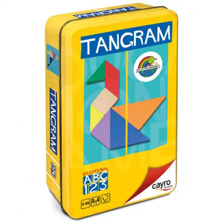 Tangram: joc de figures geomètriques i lògica espacial (6+)