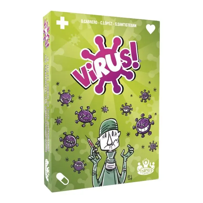 Virus!: juego de cartas rápido de estrategia y sabotaje (8+)