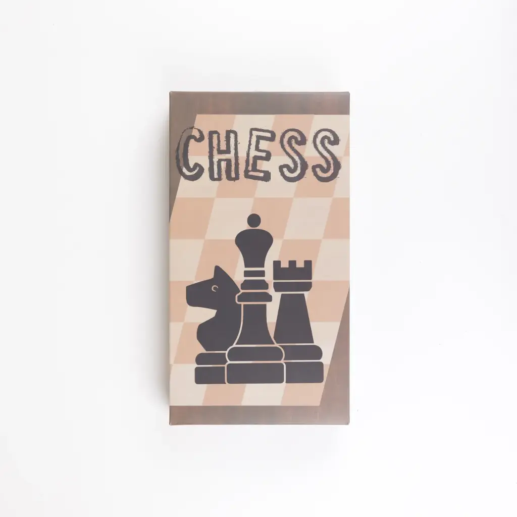 Ajedrez de Madera Clásico – Tablero Plegable con Piezas Talladas, Diseño Portátil y Elegante, Ideal para Principiantes y Jugadores Avanzados, Incluye Compartimento de Almacenaje​ – Juego de Mesa Educativo y Divertido | Ideal para Aula, Fiestas y Tiempo en Familia | +6 Años