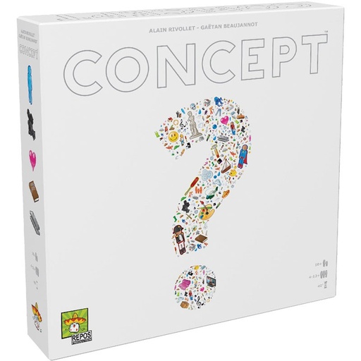 Concept – Juego de Asociación Visual y Comunicación No Verbal para Equipos | Desde 10 Años, 4–12 Jugadores | Ideal para Talleres de Creatividad, Pensamiento Lateral y Cohesión Grupal