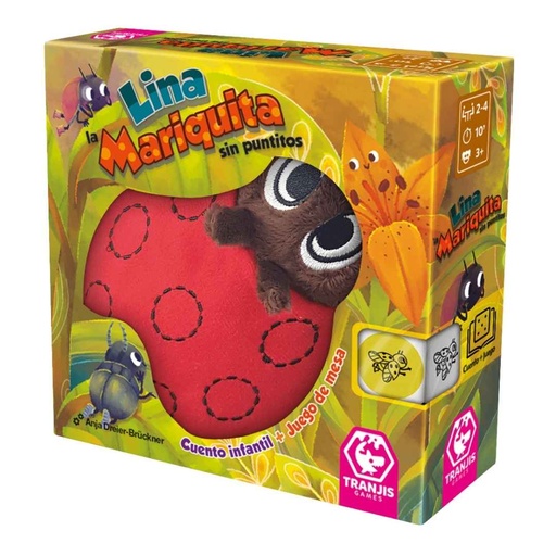 Lina la Mariquita sin Puntitos – Cuento-Juego Emocional para Infantil | Desde 3 Años, Juego con Dados y Mariquitas | Ideal para Espacios de Gestión Emocional y Acompañamiento Temprano