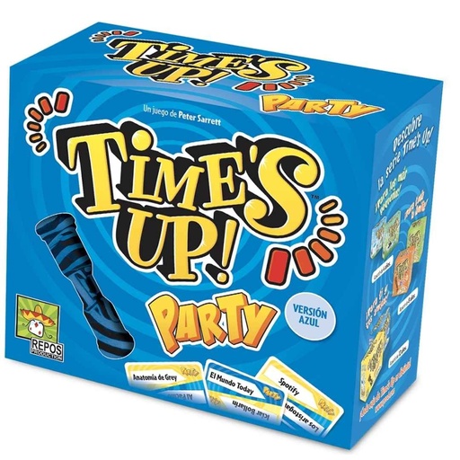 Time’s Up! Party 2 (azul): juego de pistas y mímica para grupos (12+)
