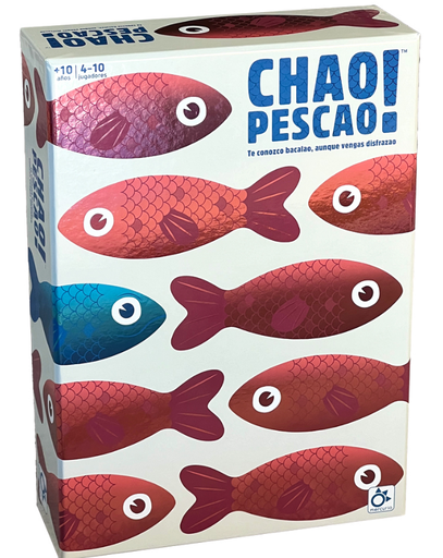 [BP0011] Chao Pescao! – Juego de Memoria Estratégica con Cartas Ocultas para Dinámicas Grupales | +6 Años, 2–4 Jugadores, 15 min | Fomenta atención, deducción y eliminación táctica en actividades educativas