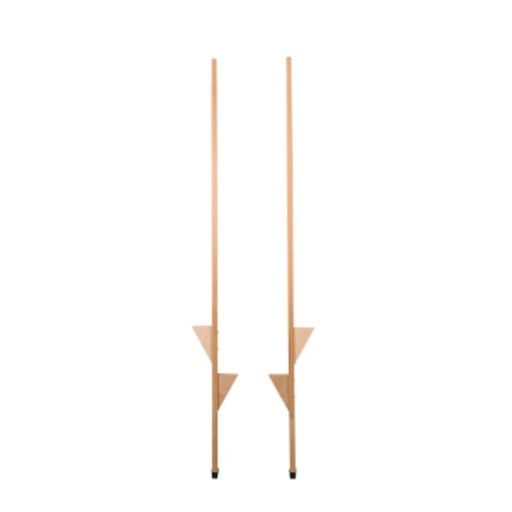 [604014] Xanques de fusta Engelhart 170 cm per a equilibri fins a 60 kg