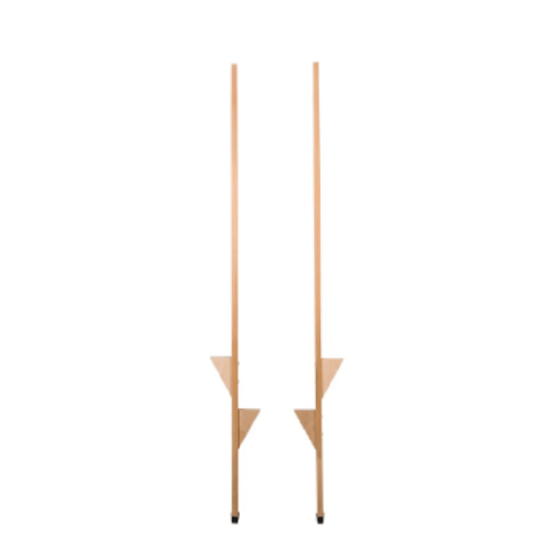 [604014] Xanques de fusta Engelhart 170 cm per a equilibri fins a 60 kg