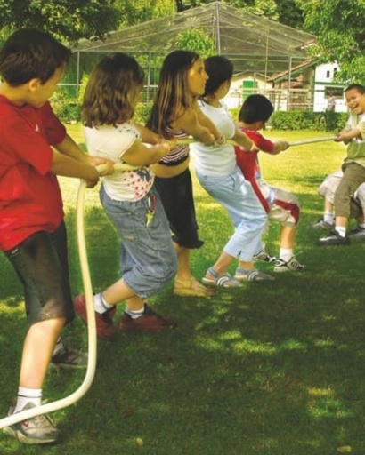 [60926500] Sogatira 10 m Ø 26 mm: corda d’estirada per a jocs cooperatius (6+)