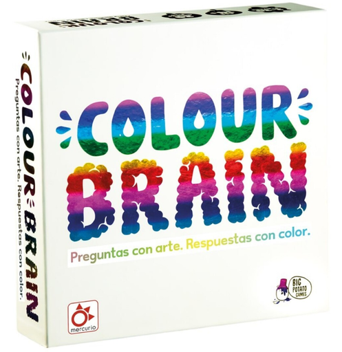 Colour Brain - Juego de mesa educativo por equipos |  Memoria visual con colores | Diversión para infancia, adolescencia y adultos