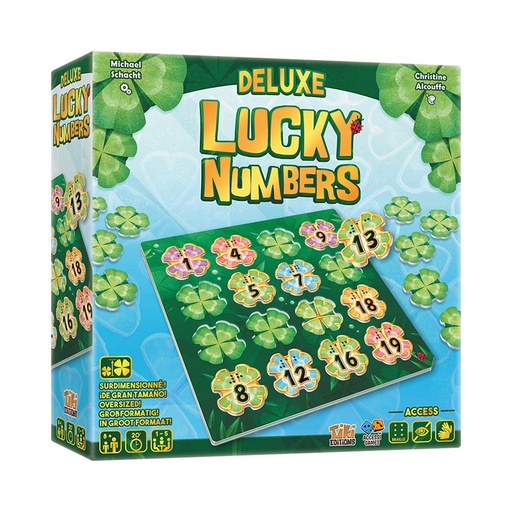 Lucky Numbers Deluxe: colocación numérica y lógica con estrategia simple (8+)