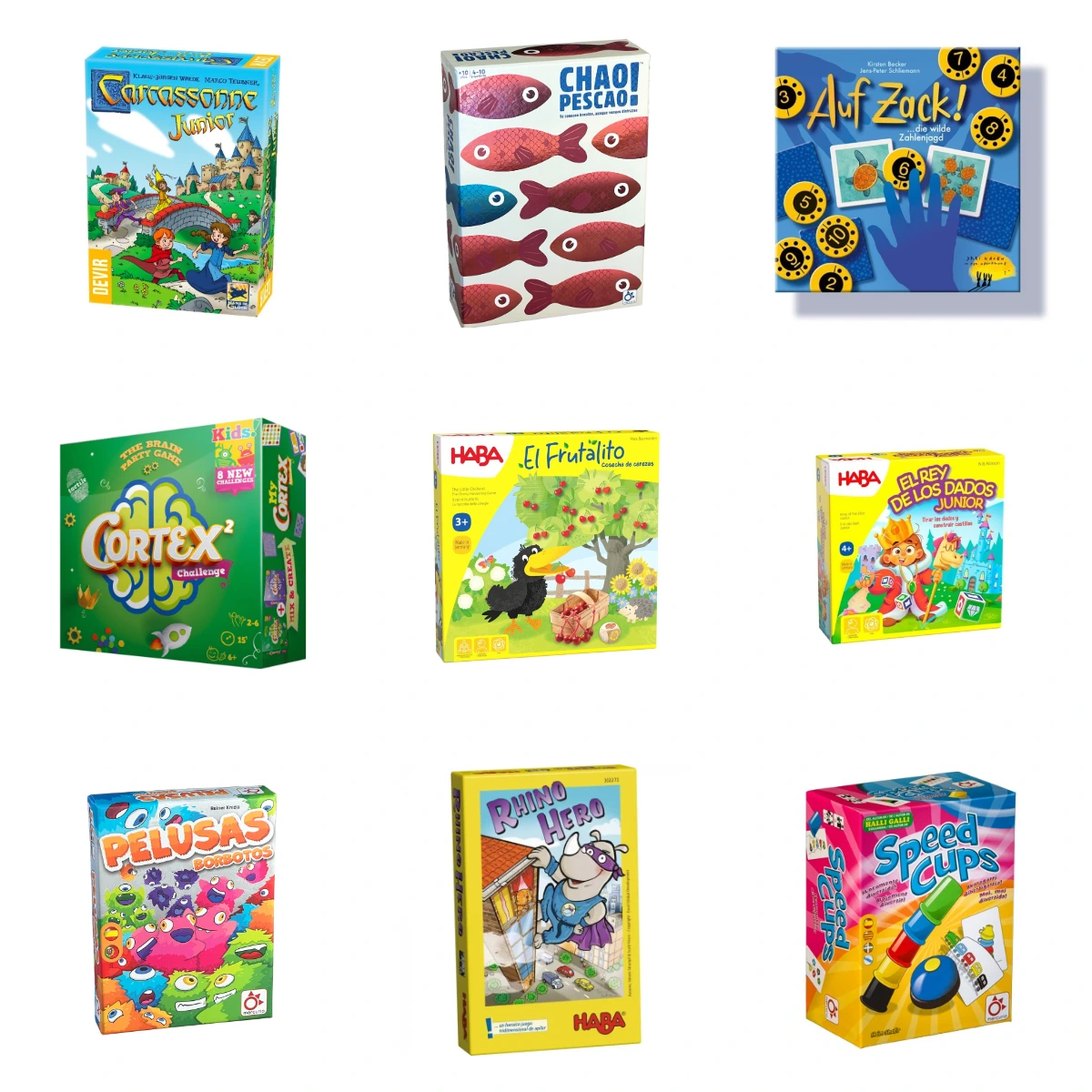 Lote Bibliotecas Caja 1: selección de juegos para el rincón de lectura