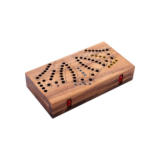[350260] Juego Toc plegable 6 jugadores en caja de madera + cartas