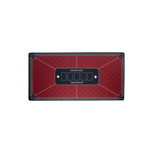 [320991] Pokerkleed roig 120×60 cm antilliscant (pack 4)