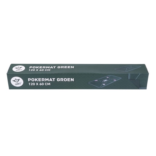 [320992] Tapet de pòquer verd Engelhart 118x59 cm antilliscant