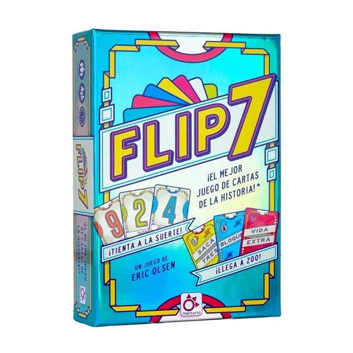 [BR0015] Flip 7 joc de cartes: party game de risc i estratègia per a grups