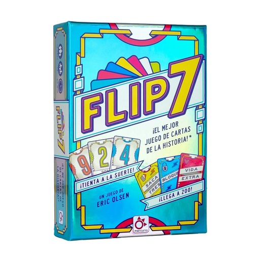 [BR0015] Flip 7 juego de cartas: party game de riesgo y estrategia para grupos