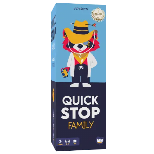 Quick Stop Family – Joc de reflexos i atenció per a grups familiars