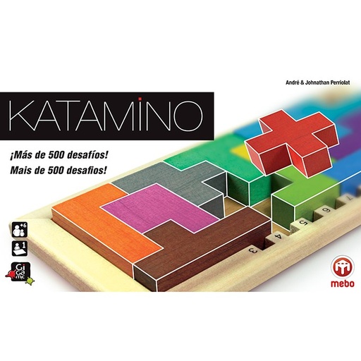 [R0160] Katamino: puzle evolutiu de pentòminos de fusta amb 500 reptes (6+)