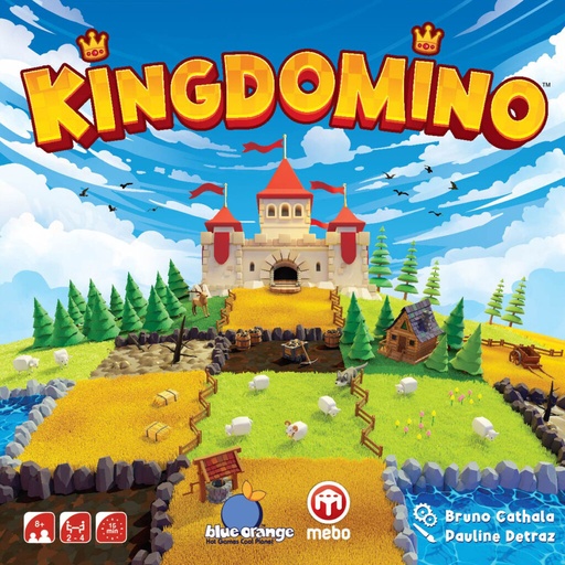 [R0133] Kingdomino: joc de col·locació de llosetes tipus dominó i estratègia familiar (8+)