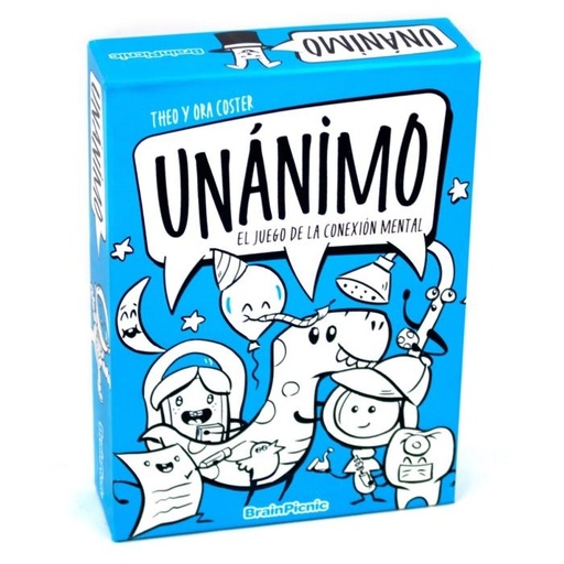 Unánimo: juego de conexión mental y palabras para grupos (8+)