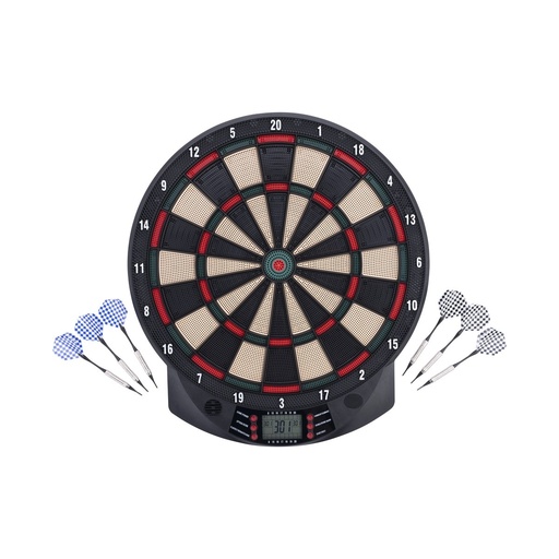 [066010] Diana electrònica Longfield Darts amb 6 dards soft-tip (26 jocs)